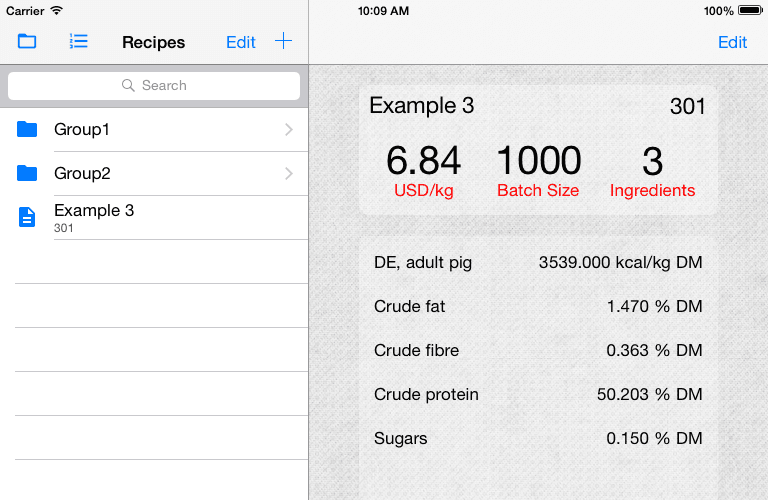 Feed Pro report export